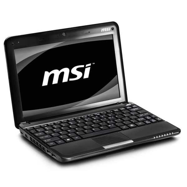 Netbook Msi N455 1gb 250hd W7s 101 6c Negro